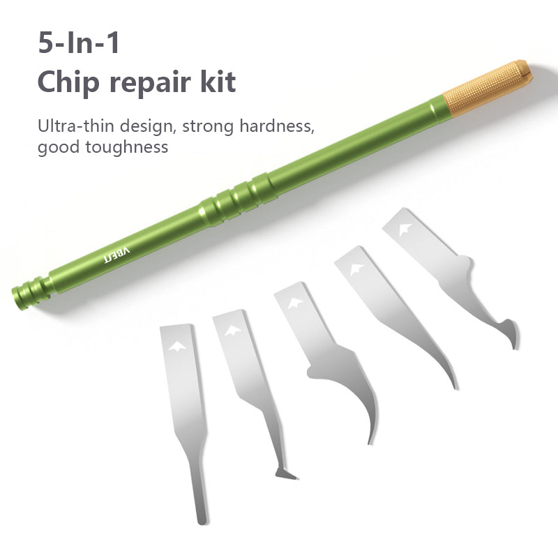 VBEST VBST-79A 5-in-1 CPU Pry Knife Kit Mobile Phone Motherboard IC Chip Glue Remove Repair Tool VBEST VBST-79A 5-in-1 CPU Pry Knife Kit Mobile Phone Motherboard IC Chip Glue Remove Repair Tool